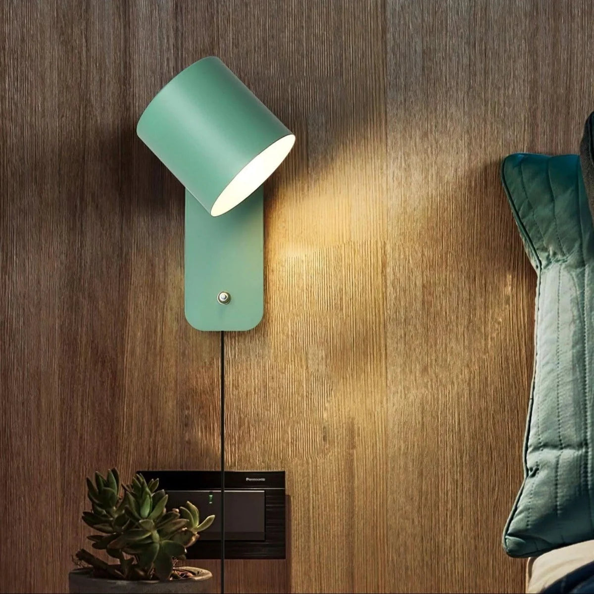 Wall Light Minimalist Design Hardwired Installation