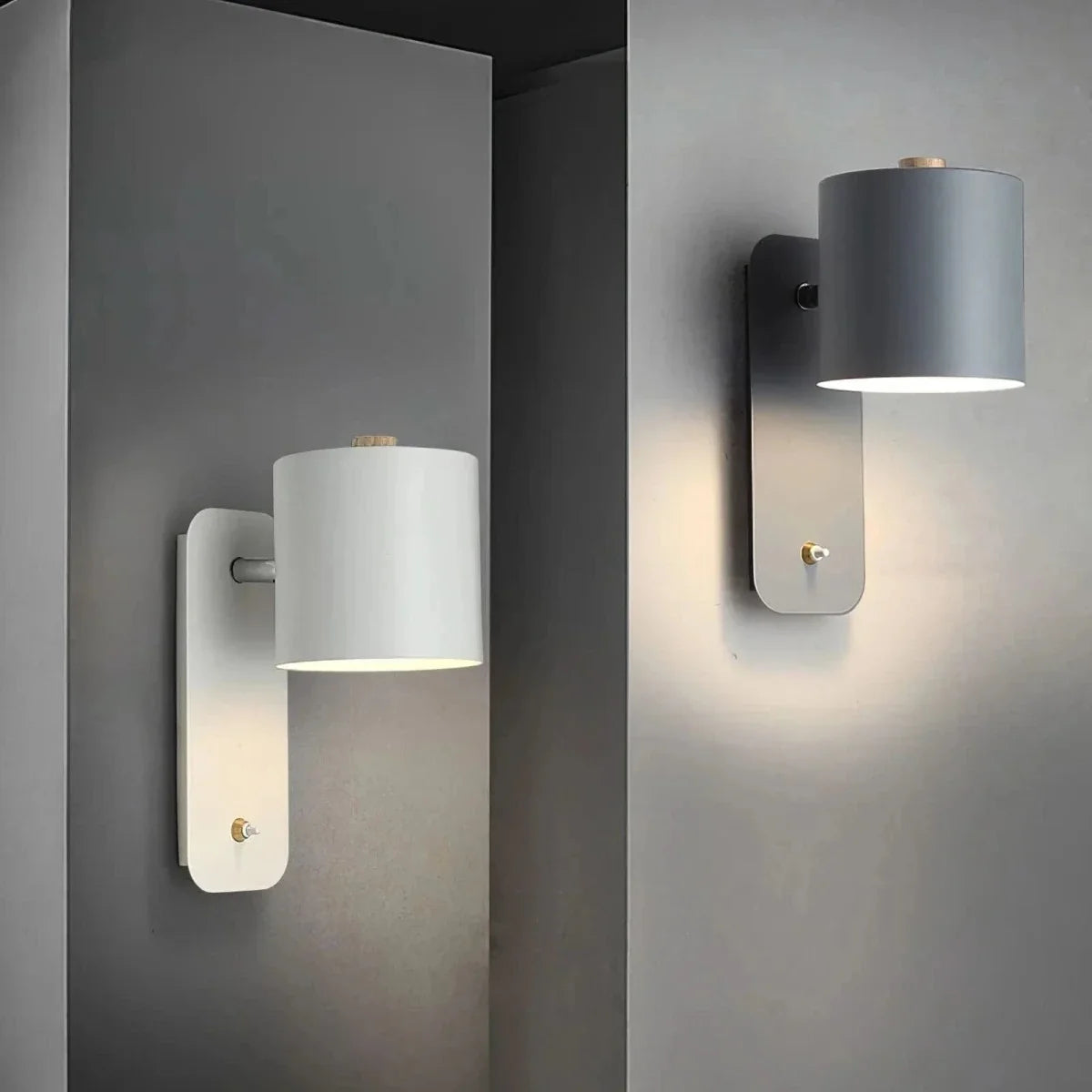 Wall Light Minimalist Design Hardwired Installation