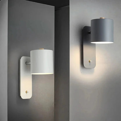 Wall Light Minimalist Design Hardwired Installation