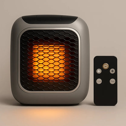 Wall-Mounted Ceramic Heater Energy-Efficient Adjustable Thermostat