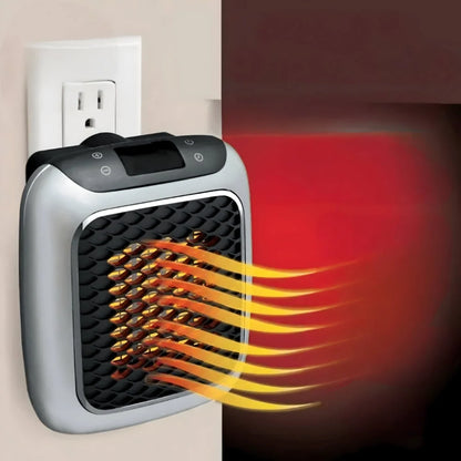Wall-Mounted Ceramic Heater Energy-Efficient Adjustable Thermostat