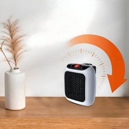 Wall-Mounted Ceramic Heater Energy-Efficient Adjustable Thermostat