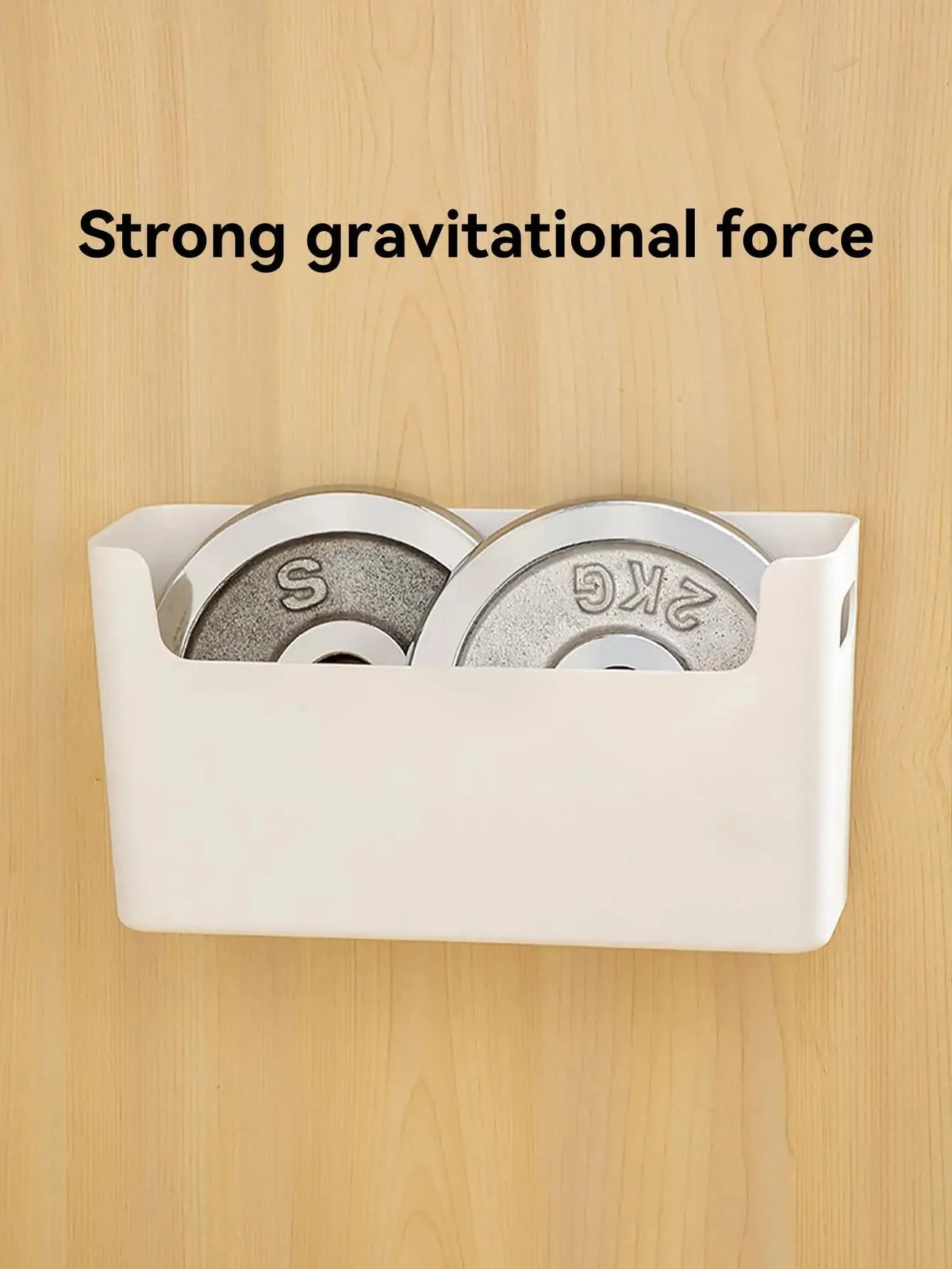Wall-Mounted Drawer Organizer Multi-Compartment Space-Saving