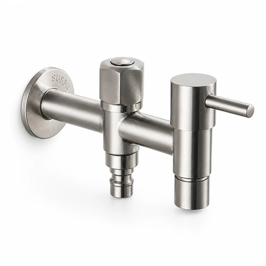 Wall-Mounted Faucet Stainless Steel 304 Flexible Connection