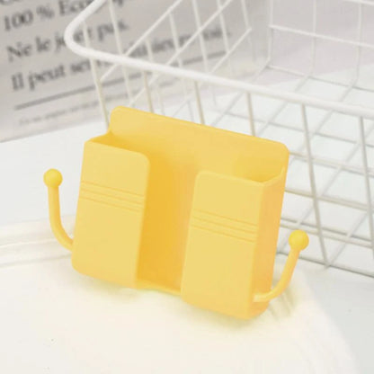 Wall-Mounted Storage Box Waterproof ABS Phone Charging Access