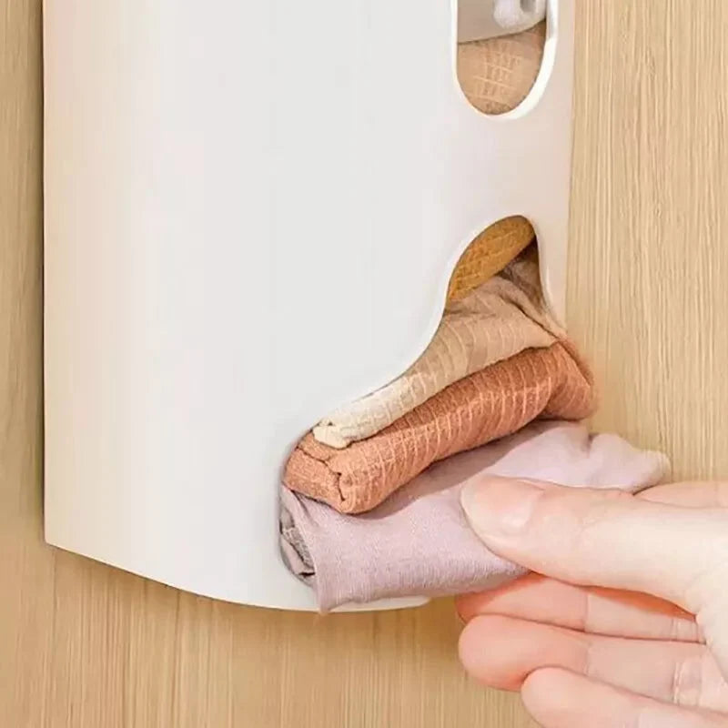 Wall-Mounted Storage Organizer Tool-Free Mounting Viewing Window