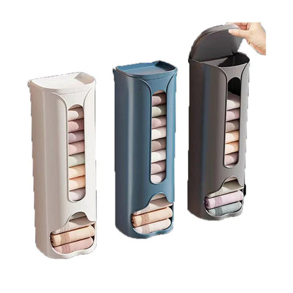 Wall-Mounted Storage Organizer Tool-Free Mounting Viewing Window