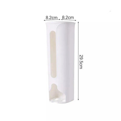 Wall-Mounted Storage Organizer Tool-Free Mounting Viewing Window