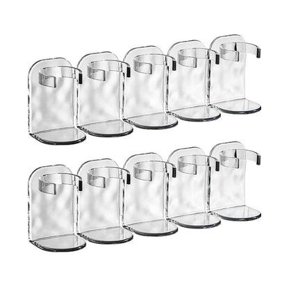Wall-Mounted Storage Shelf No-Drill Adjustable Modular
