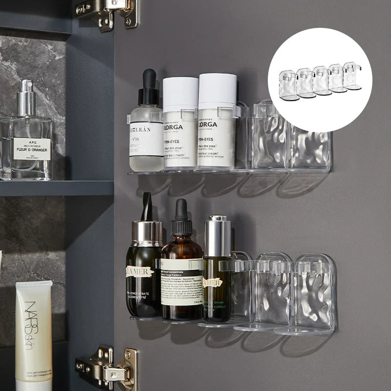 Wall-Mounted Storage Shelf No-Drill Adjustable Modular