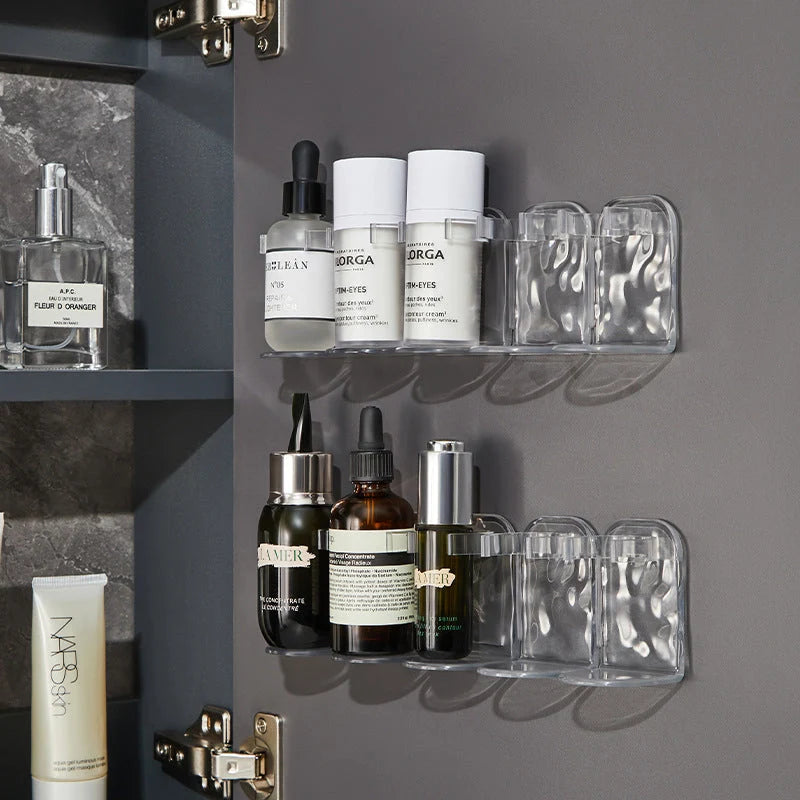 Wall-Mounted Storage Shelf No-Drill Adjustable Modular