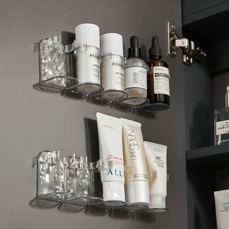 Wall-Mounted Storage Shelf No-Drill Adjustable Modular