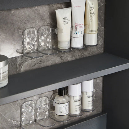 Wall-Mounted Storage Shelf No-Drill Adjustable Modular