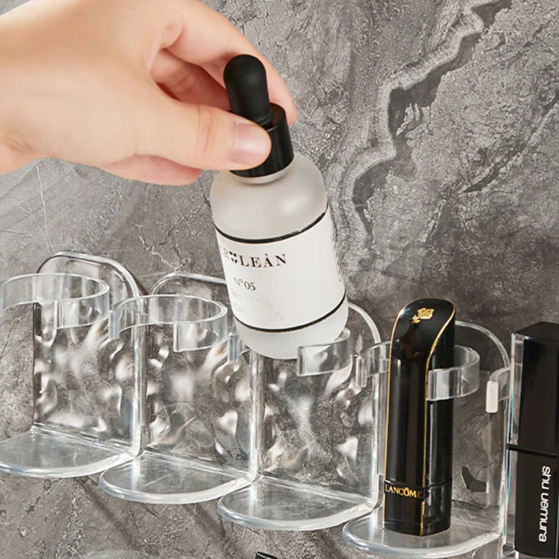 Wall-Mounted Storage Shelf No-Drill Adjustable Modular