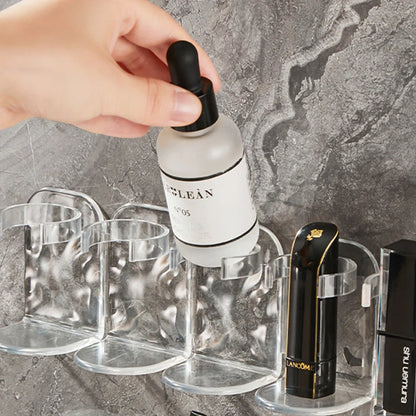 Wall-Mounted Storage Shelf No-Drill Adjustable Modular