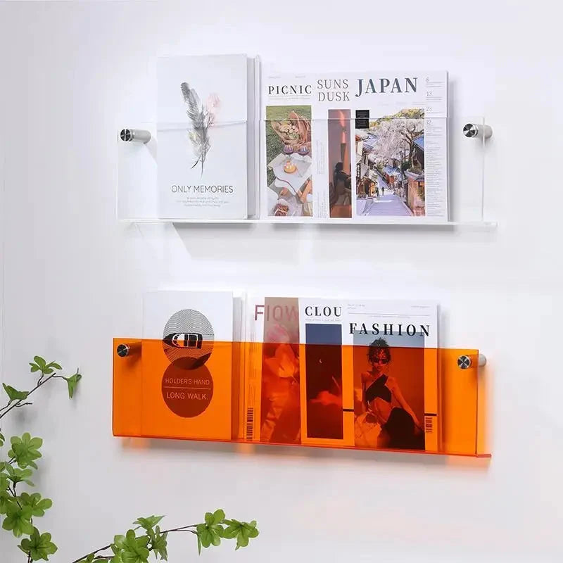 Wall Organizer Clear Acrylic Wall-Mounted