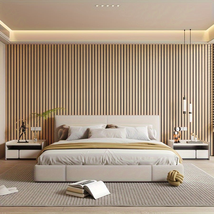 Wall Panels Self-Adhesive 3D Wood-Look Moisture Resistant