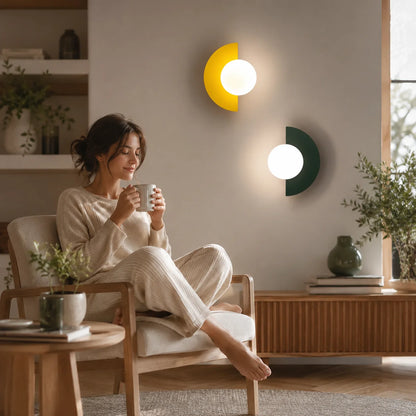 Wall Sconce Powder-Coated Metal G9 LED Warm & Cool