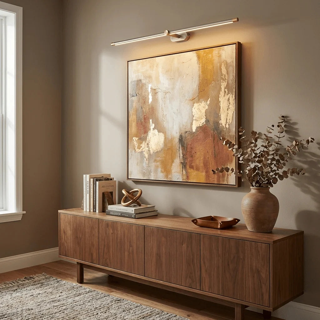 Wall Sconce Slim Linear USB Rechargeable Three Color Temperatures