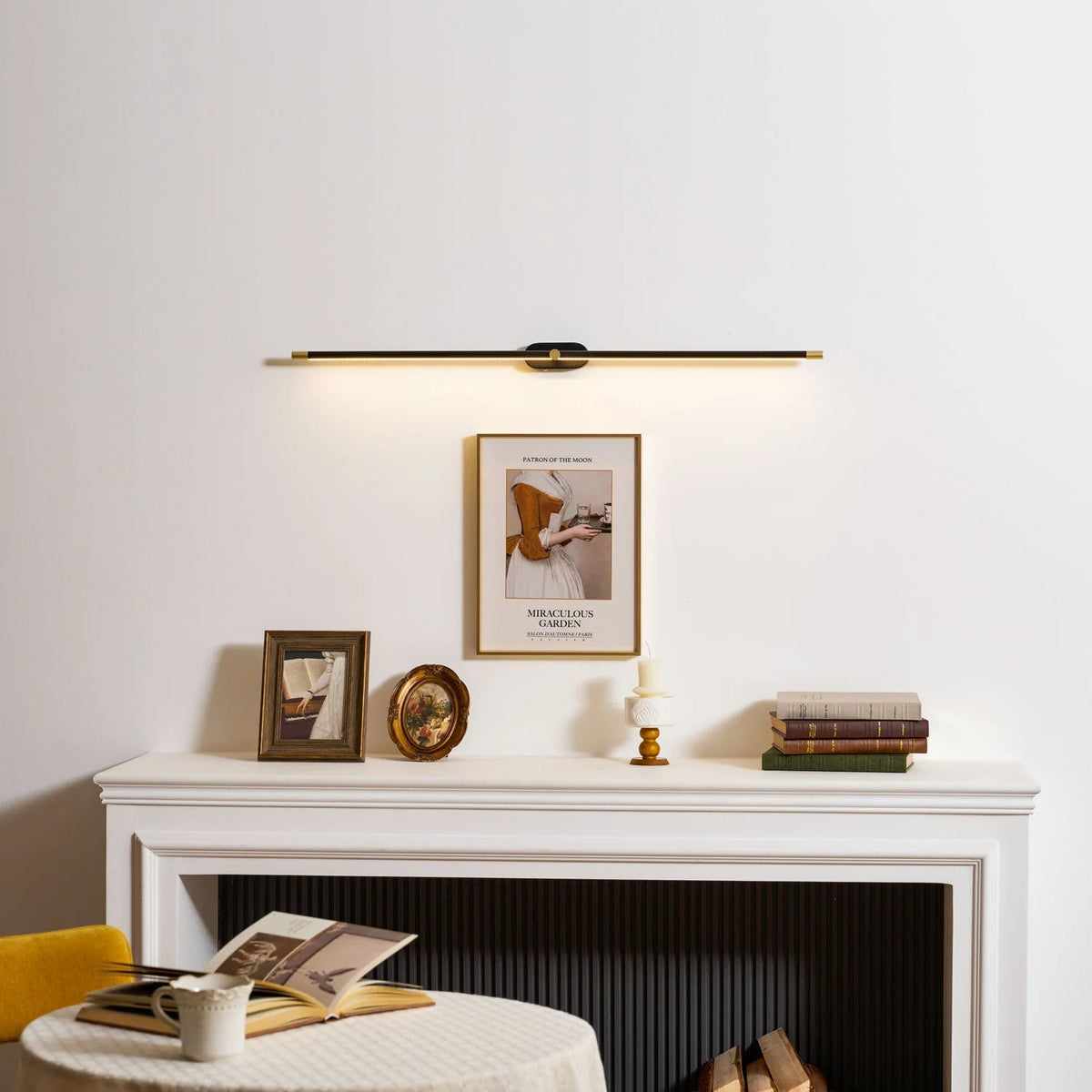 Wall Sconce Slim Linear USB Rechargeable Three Color Temperatures