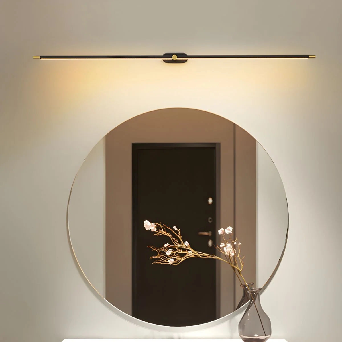 Wall Sconce Slim Linear USB Rechargeable Three Color Temperatures