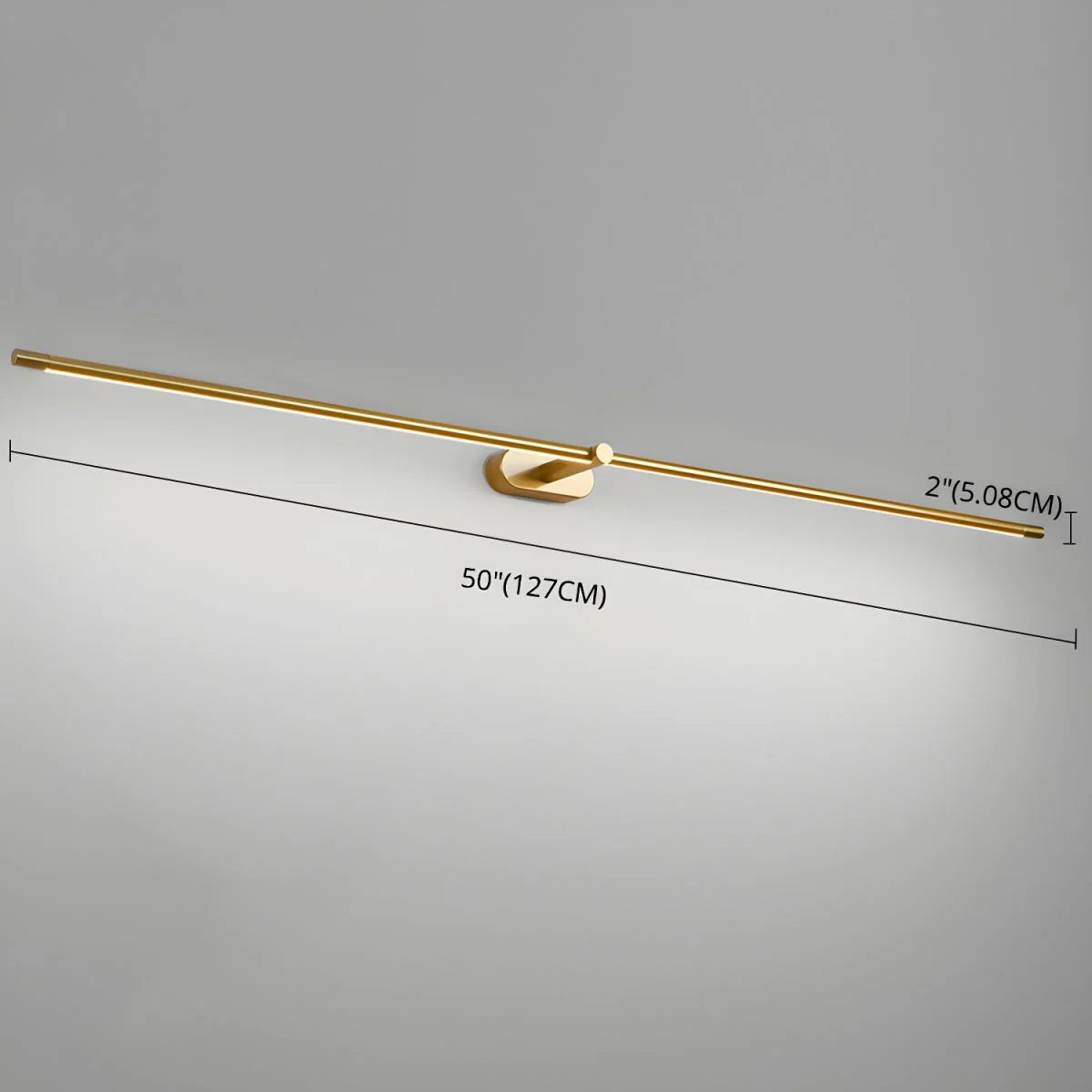 Wall Sconce Slim Linear USB Rechargeable Three Color Temperatures