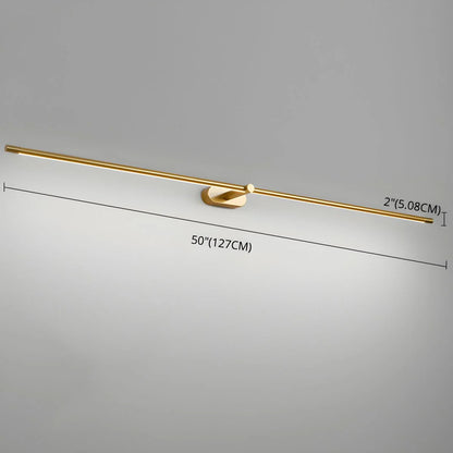 Wall Sconce Slim Linear USB Rechargeable Three Color Temperatures