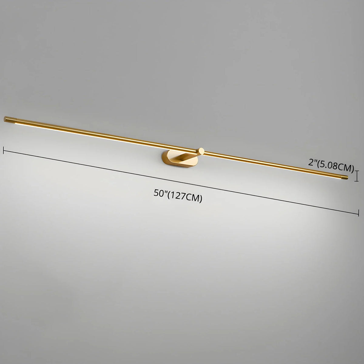 Wall Sconce Slim Linear USB Rechargeable Three Color Temperatures