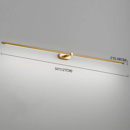 Wall Sconce Slim Linear USB Rechargeable Three Color Temperatures