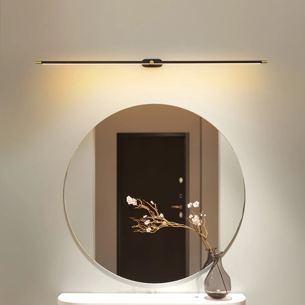 Wall Sconce Slim Linear USB Rechargeable Three Color Temperatures
