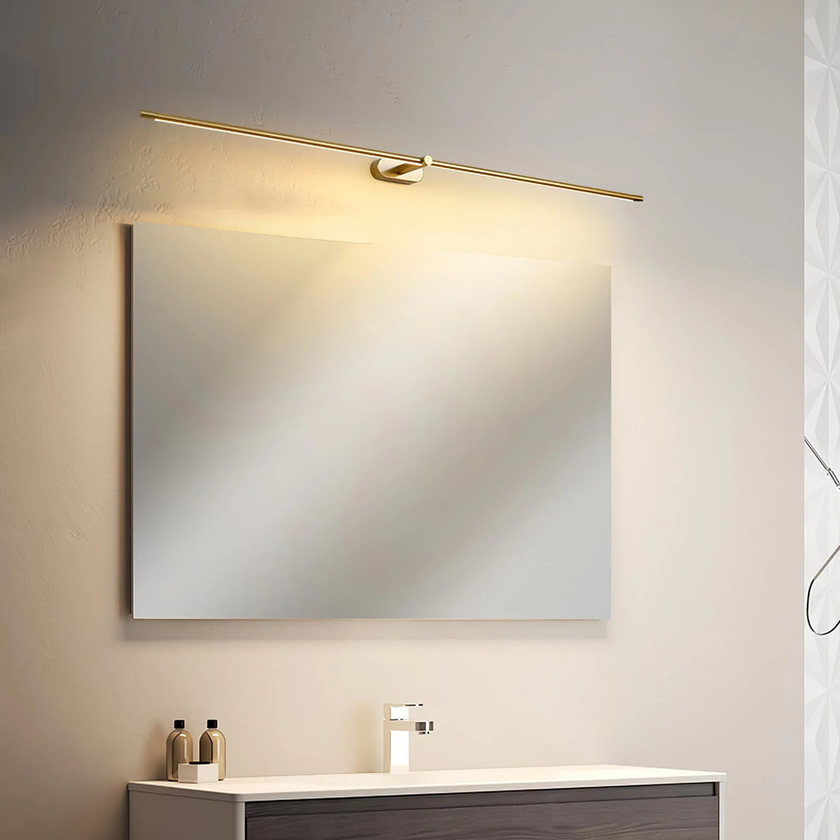 Wall Sconce Slim Linear USB Rechargeable Three Color Temperatures