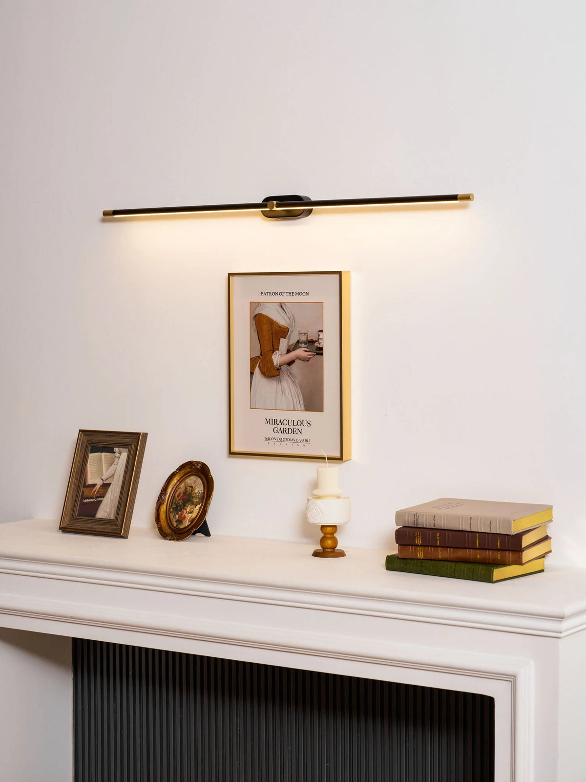 Wall Sconce Slim Linear USB Rechargeable Three Color Temperatures