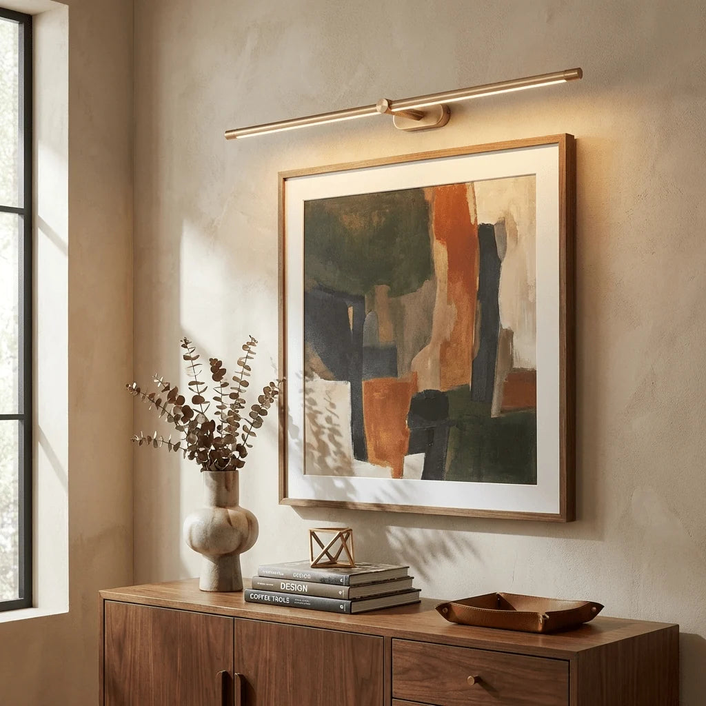 Wall Sconce Slim Linear USB Rechargeable Three Color Temperatures