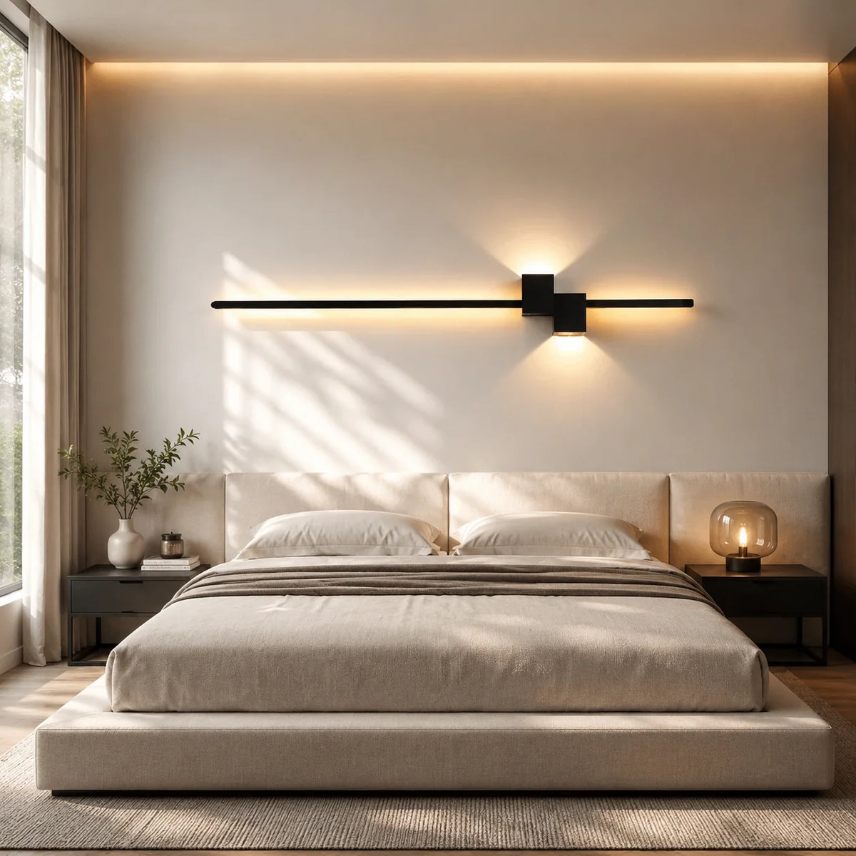 Wall Sconce Slim Metal Integrated LED Glare-Free