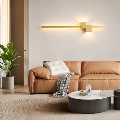 Wall Sconce Slim Metal Integrated LED Glare-Free