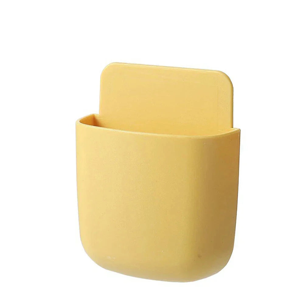 Wall Storage Organizer Self-Adhesive No-Drill Set of 4