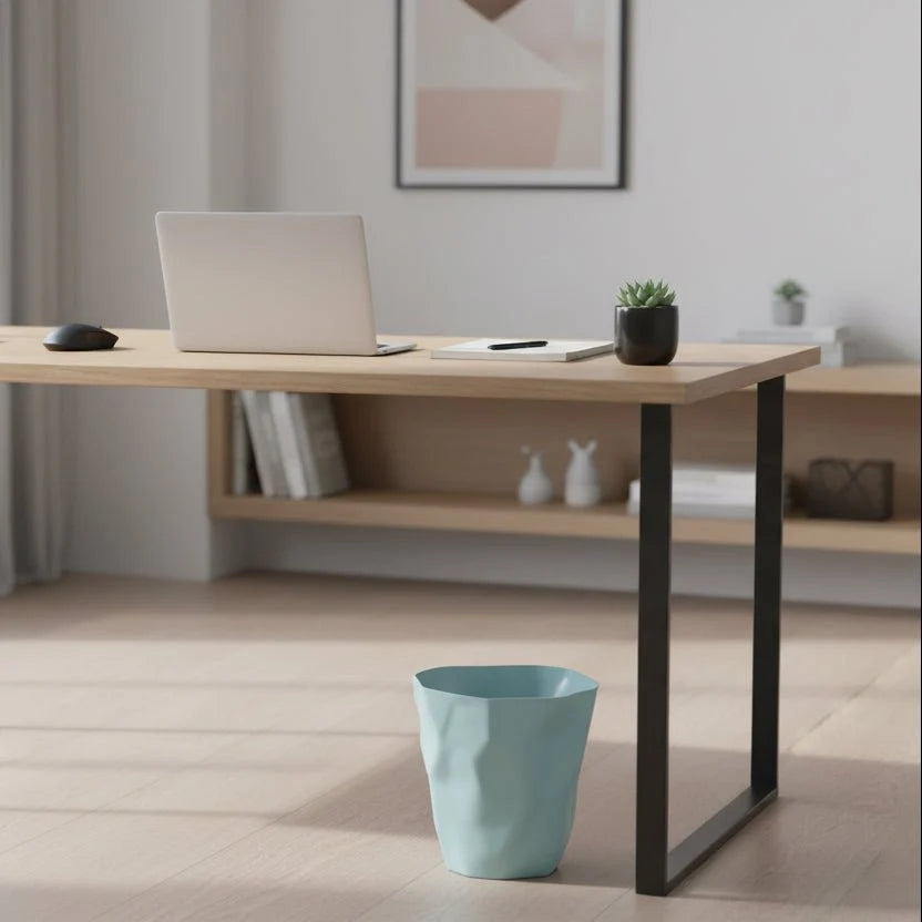 Wastebasket Space-Saving Polypropylene Corner-Fitting