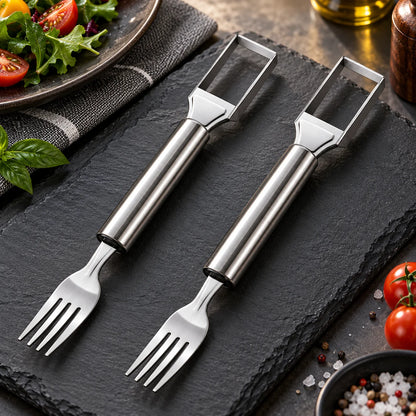 Watermelon Slicer & Serving Fork Stainless Steel