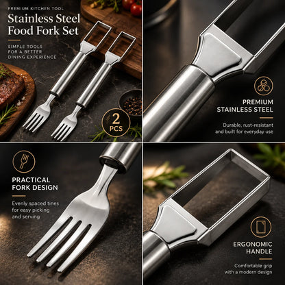 Watermelon Slicer & Serving Fork Stainless Steel