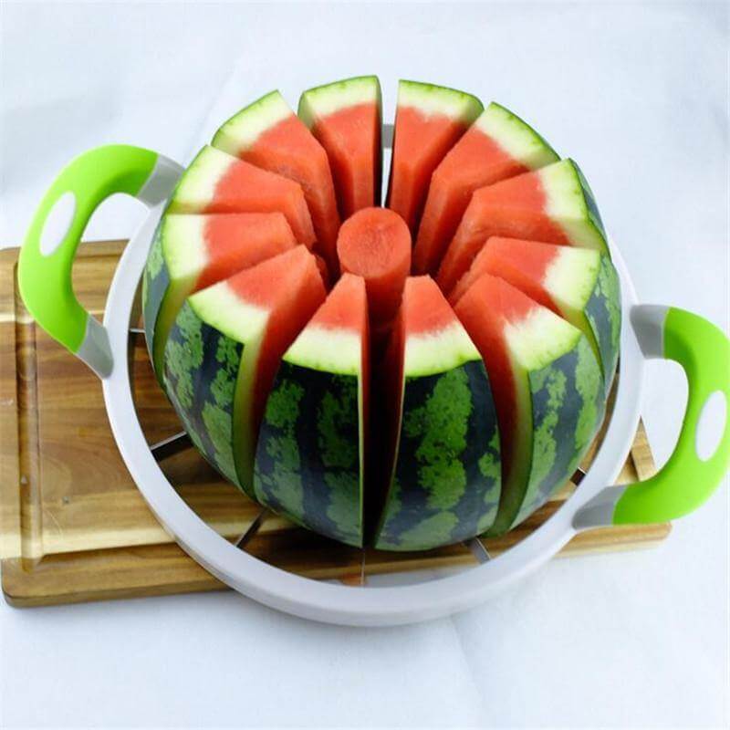 Watermelon Slicer Stainless Steel Blade Dishwasher-Safe Cleanup