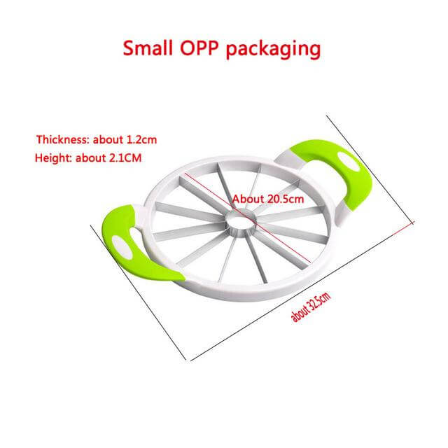 Watermelon Slicer Stainless Steel Blade Dishwasher-Safe Cleanup