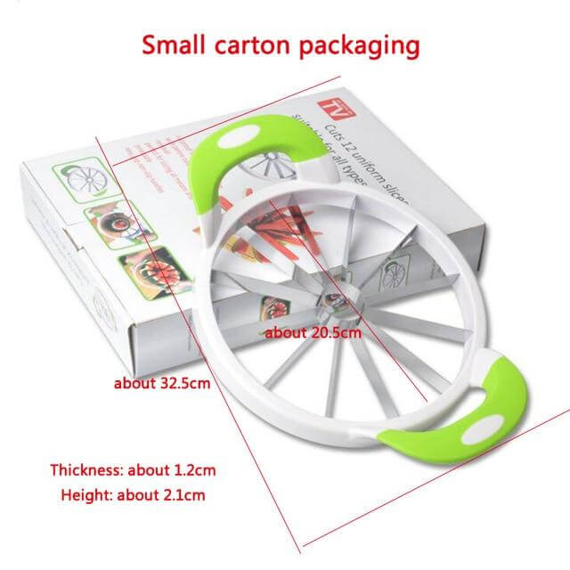 Watermelon Slicer Stainless Steel Blade Dishwasher-Safe Cleanup