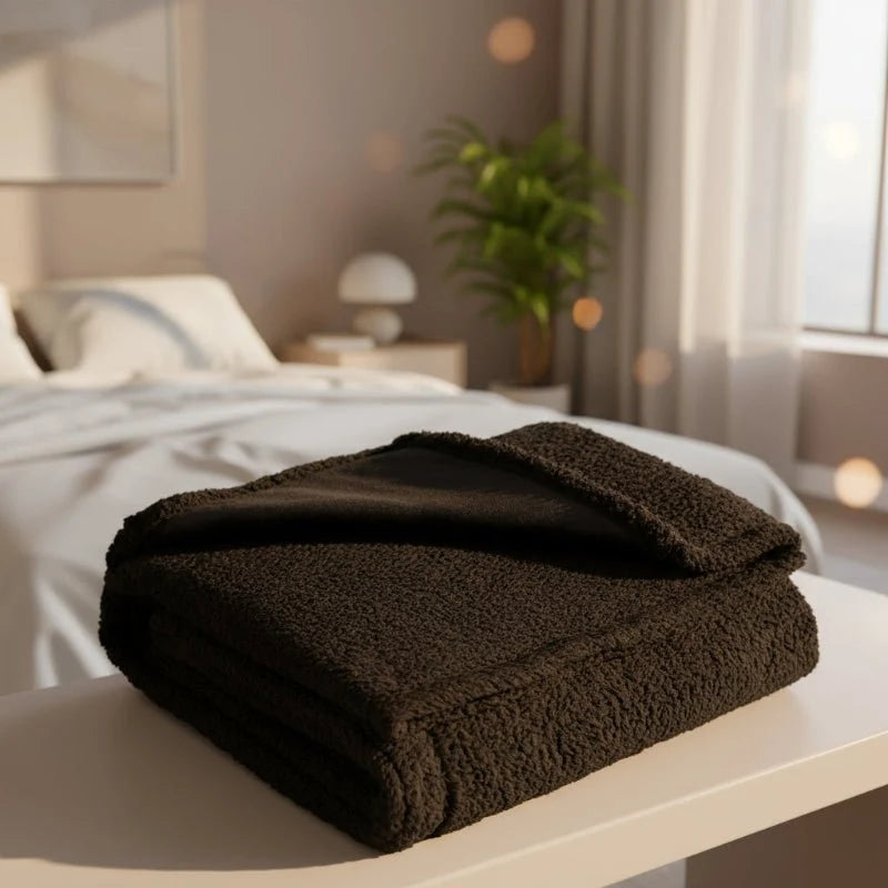 Waterproof Blanket Soft Fleece Machine Washable