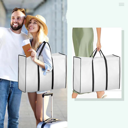 Wedding Dress Garment Bag Extra-Long Water-Resistant Clear Zipper Pockets