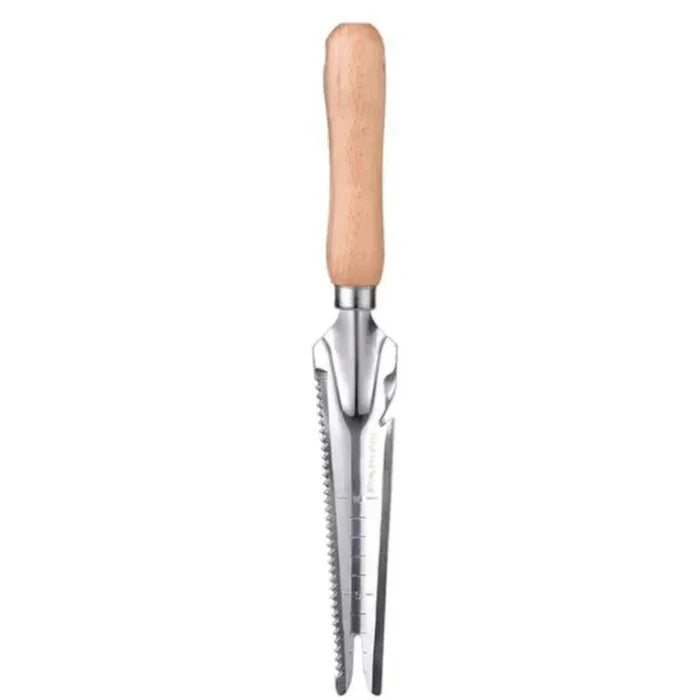Weeding Tool Angled Blade Rust-Resistant Steel Non-Slip Grip