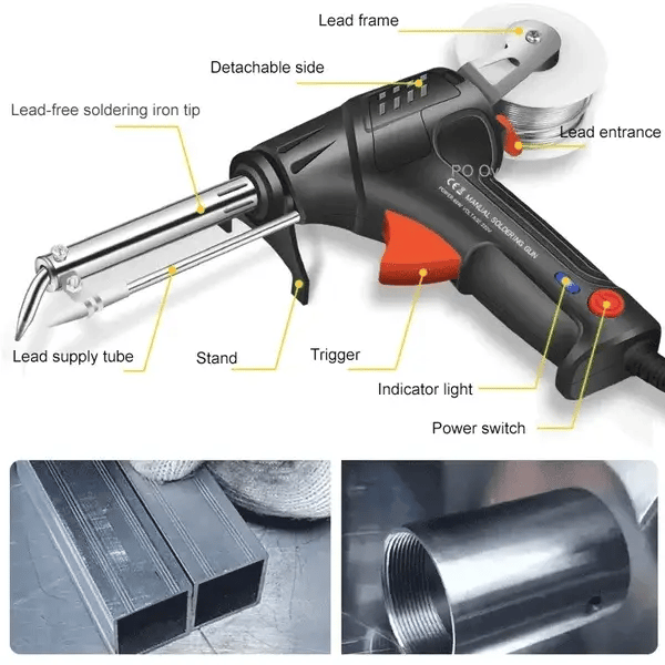 Welding & Cutting Tool 20-Second Heat-Up Ergonomic Handle