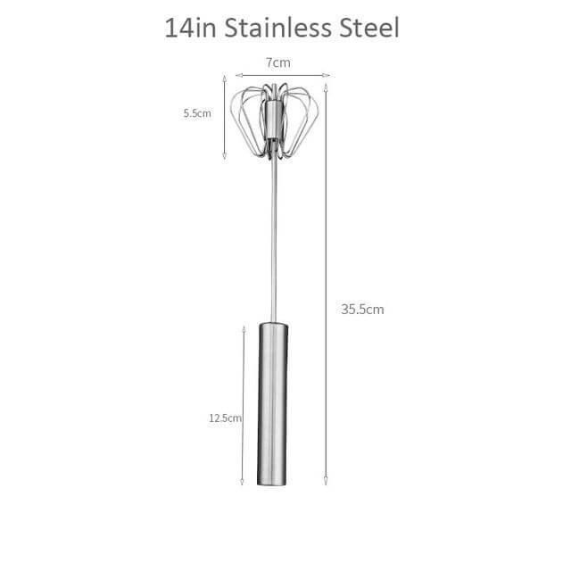 Whisk 430 Stainless Steel Non-Slip Handle