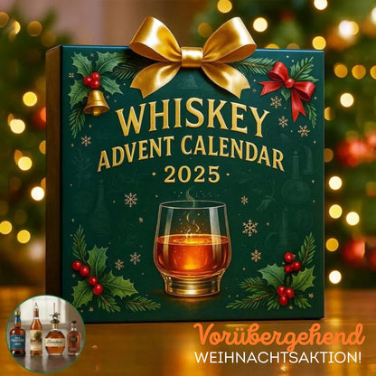 Whiskey Advent Calendar 24-Day Acrylic Bottle Replicas