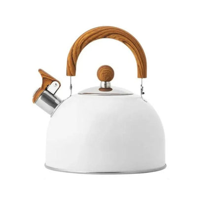 Whistling Kettle Stainless Steel 2.64 Qt Heat-Resistant Handle