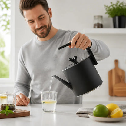 Whistling Kettle Stainless Steel Flat Bottom 3-4 L Capacity